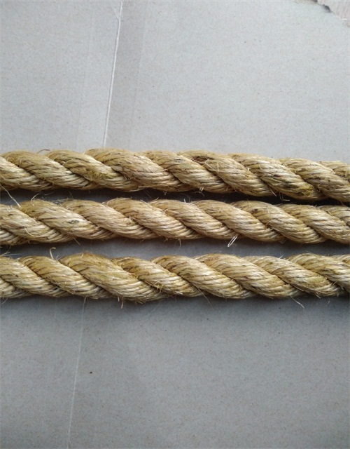 Natural color twist sisal rope