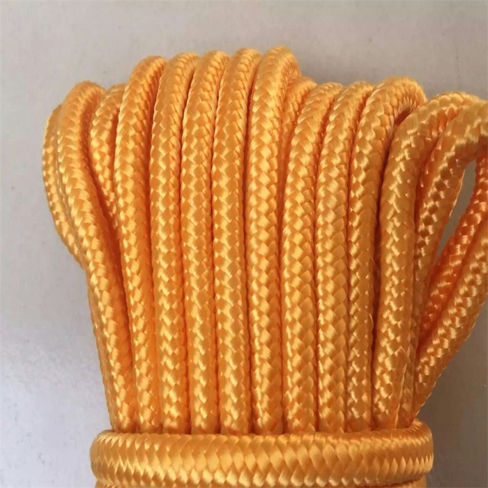 orange pp braided rope